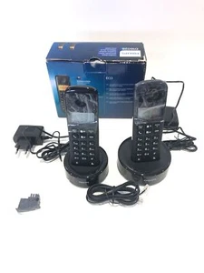 Philips D1602B DECT Telefon Set - Schnurlos, 1,6" Display, Schwarz - Zdjęcie 1 z 3