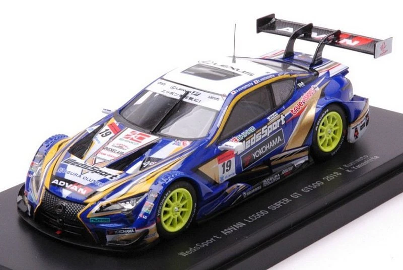 Lexus LC500 Wedssport Advan SuperGT500 2018 Kunimoto-Yamashita 1:43 EBBRO 45617 - Immagine 1 di 1