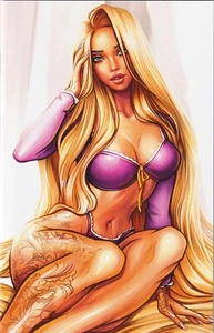 M House Peyton Blue #1 - Rapunzel Cosplay Nice Virgin Variant -NM+ - Picture 1 of 2
