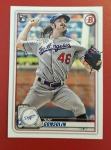 2020 Bowman Tony Gonsolin ROOKIE RC #63 LA Dodgers FREE SHIPPING - Picture 1 of 6