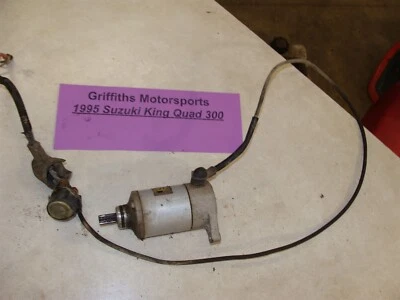 Suzuki King Quad 1995 4x4 300 arranque eléctrico motor de arranque con solenoide Foto 1 de 4