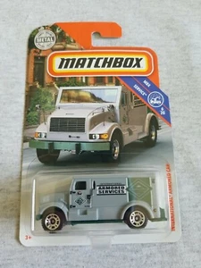 Matchbox International Armored Car 2018 gris 23/125 excelente servicio de tarjeta  - Imagen 1 de 4