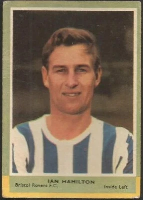A&BC 1964/65 FOOTBALLERS-QUIZ- #35-BRISTOL ROVERS-IAN HAMILTON - Image 1 of 2