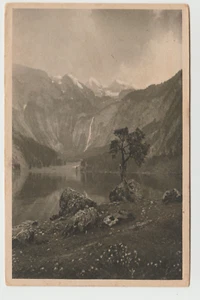 ALEMANIA - ALREDEDOR DE 1925 - UNA PC - El Obersee Berchtesgadener, UNA TARJETA SIN USAR - Imagen 1 de 2