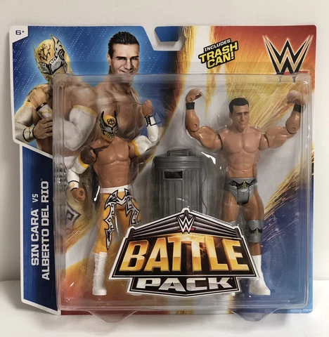 WWE Battle Pack Series 31 Sin Cara Vs Alberto Del Rio Figures WWF NEW S Cover