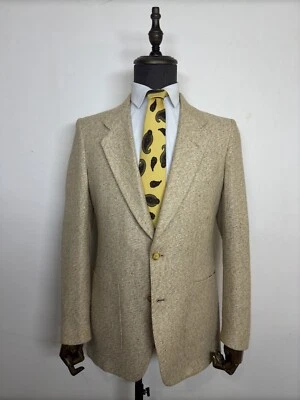 Vintage Pierre Cardin Men Blazer bespoke Classic Single Breasted 2 Button 38R - Image 1 of 4