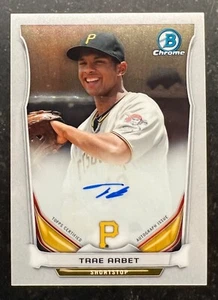2014 Bowman Chrome Prospect Autograph Trae Arbet - Picture 1 of 2