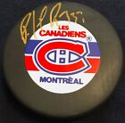 Patrick Roy autograph puck / No COA, 2010 NHL, Montreal Canadiens
