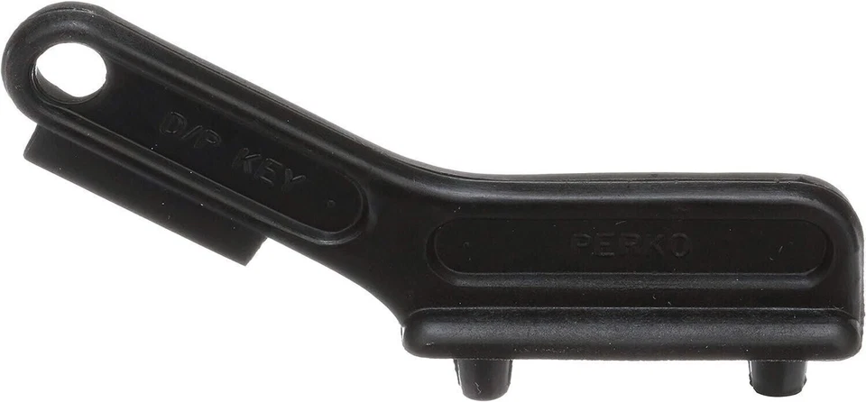 Ключ Seachoice Deck Plate, черный, поликарбонатный, 3-3/8 дюйма, подходит для большинства видов топлива, газа и... - Изображение 1 из 4