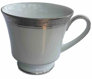 Noritake Crestwood Collection 4166L Platinum Fine Porcelain Kaffee-/Teetasse - Bild 1 von 12