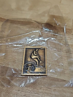 1983 Topps галерея чемпиона Стив Карлтон бронзовая мини-карта - MIP ¿ - Изображение 1 из 2