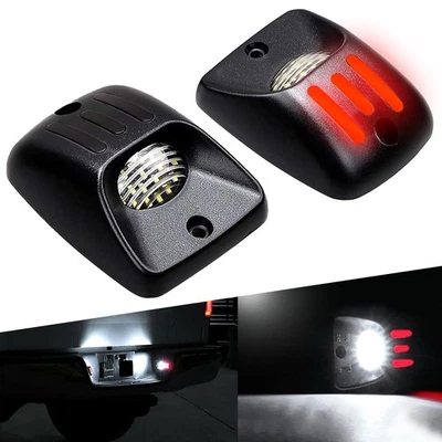 For 1995-2004 Toyota Tacoma [Red OLED Neon Tube] LED License Plate Light Lamp EK — 第 1/4 张图片