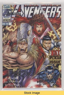 Fleer Ultra Avengers 2022 Capitán América Thor Bruja Escarlata Espadachín LEER t4m Foto 1 de 3