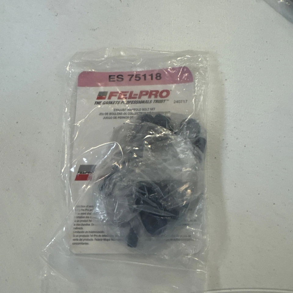 Kit de herrajes colector de escape Fel-Pro ES 75118 para Ford Lincoln Mercury varios Foto 1 de 2