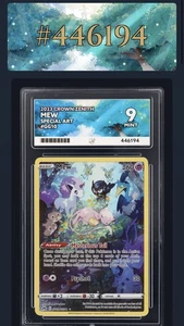Pokemon Mew GG10/GG70 Corona Arte Especial Zenith Galería Galarian 2023 ACE 9 COMO NUEVO - Imagen 1 de 10
