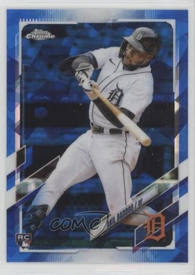 2021 Topps Chrome Update Sapphire Edition Akil Baddoo #US196 Rookie RC - Image 1 of 2