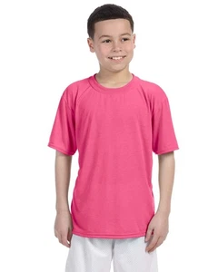 Gildan Youth Performance T-Shirt - Safety Pink - Size XS - Picture 1 of 4