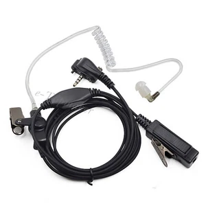 PTT Mic Słuchawki douszne Zestaw słuchawkowy do radia szynowego Vertex Standard VX160 VX180 VX260 VX264 - Zdjęcie 1 z 6