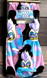 "Manta suave Disney Villains Ursula Little Mermaid Peek Cloud 60 X 70""" - Imagen 1 de 5