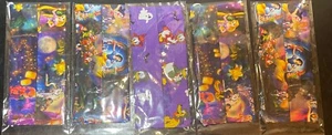 Lot of 5 Fabric Face Masks, with Disney Characters Patterns, Sealed - Picture 1 of 4