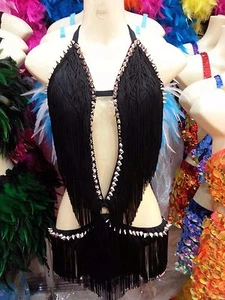 Da NeeNa M706 Porcupine Sexy Star Latin Tango Showgirl Dress Bodysuit XS-XL - Picture 1 of 4