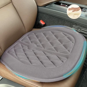 Car Seat Cushion, Comfort Memory Foam Driver Seat Cushion Improve Driving View, - Picture 1 of 12