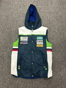 Suzuki Superbike Team Gilet Bodywarmer Mens Large Hooded Fleecey Moto GP - Picture 1 of 7