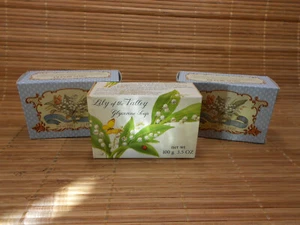(3) Lily of the Valley Luxury Bar Soap Custom Set w/ 1 Glycerine Soap- FREE SHIP - Picture 1 of 6