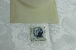 US Postage George Washington 5 cent Stamp - Picture 1 of 3