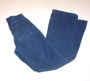 Pantalones de mezclilla de algodón azul pierna Arizona para niñas 14 delgados - Imagen 1 de 4