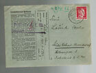 1942 Germany Cover Mauthausen Concentration Camp KZ Alois Losak to Bohemia w/ltr