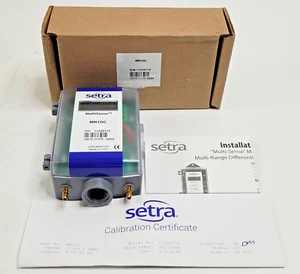 Setra MR1DC Multi-Sense Multi-Range Differential Pressure Transducer - Picture 1 of 6