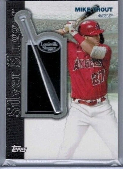 2022 Topps Series 2 Mike Trout Silver Slugger Award Winners Patch (SSA-MT) - Image 1 of 1