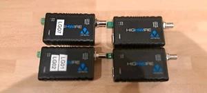 Veracity VHW-HW Set Of Highwire Ethernet Over Coax Converter Adaptor 2 Units - Photo 1/1
