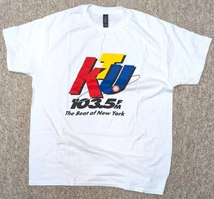 KTU 103.5 The Beat of New York Radio T-Shirt - Size Large / L - Picture 1 of 2