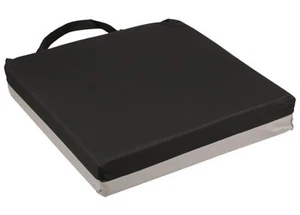 Cojín para silla de ruedas de gel/espuma de 16 pulgadas x 16 pulgadas x 3 pulgadas impermeable lavable de nailon - Imagen 1 de 3
