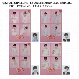 ZEROBASEONE ZB1 5th Mini Album Blue Paradise POP-UP Store MD 4Cut ID Photo - Picture 1 of 9