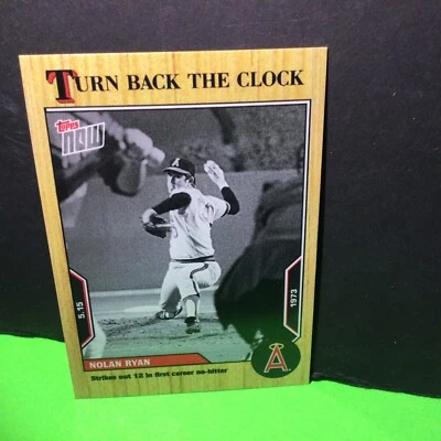 2022  Turn Back The Clock  #46 NOLAN RYAN  California Angels **IN STOCK** - Image 1 of 4