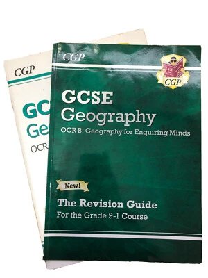 GCSE Geography revision guide + Free Workbook OCR B new Course - Image 1 of 4
