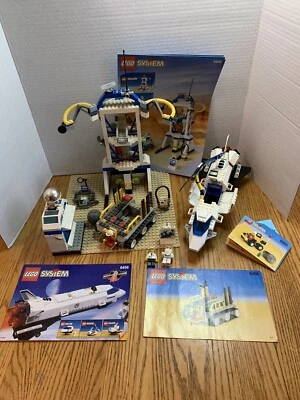 Lego 6456 Vintage Town Space Port Controle de Missão, Quase Completo - Imagem 1 de 4