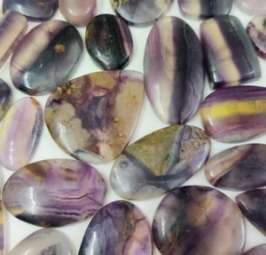 Natural Rainbow Fluorite Loose Crystal Loose Gemstone Lot for Jewelry Making - Picture 1 of 16