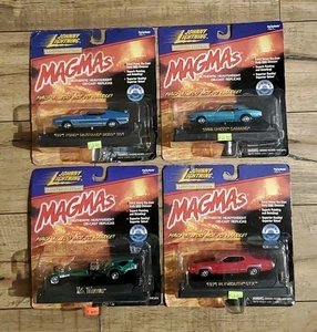 Johnny Lightning MAGMA’s 1/43 T’Rantula, Plymouth, Camaro, Mustang Boss Lot Of 4 - Picture 1 of 5