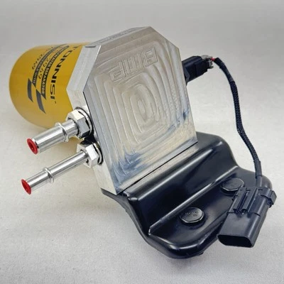 21-24 RAM 2500 3500 6.7L BMP BILLET TRASERO FILTRO COMBUSTIBLE CABEZAL SEPARADOR AGUA COMBUSTIBLE Foto 1 de 4