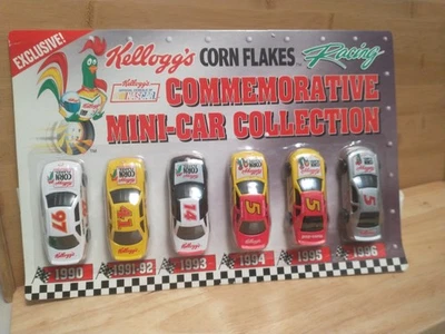 Nevins Int. 6 pack 1/64 NASCAR Kellogg's Corn Flakes Labonte Sacks Bown 1996 NIP - Image 1 of 4