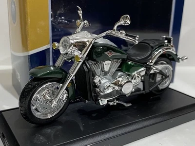 1:18 Kawasaki Vulcan Welly Legendary bikes Diecast Bike Motorcycle - Image 1 of 4