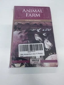 Animal Farm and 1984 by George Orwell, Paperback Set of 2 Book - Picture 1 of 6