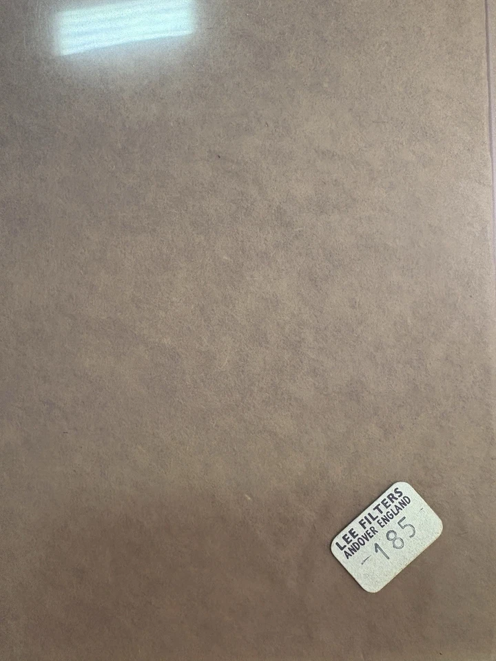 Lee Filters 185 Cosmetic Burgundy Lighting Gel Sheet (DISCONTINUED) - Image 1 of 1