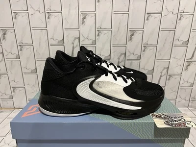 Nuevo Nike Zoom Freak 4 TB Zapatos de Baloncesto Giannis Negro Blanco Para Hombres Kobe KD Foto 1 de 4