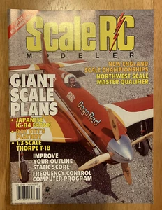 Scale RC Modeler Magazine - October 1991 Radio Controlled Airplanes - Picture 1 of 3