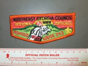 Boy Scout OA Lodge 243 Mowogo 1997 Jamboree Flap 1635Z - Picture 1 of 1